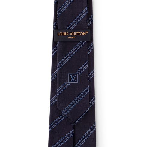LV Minimal Bands Tie . in Men's Accessories Ties and Pocket Squares collections by Louis Vuitton (Product zoom)