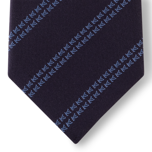 LV Minimal Bands Tie . in Men's Accessories Ties and Pocket Squares collections by Louis Vuitton (Product zoom)