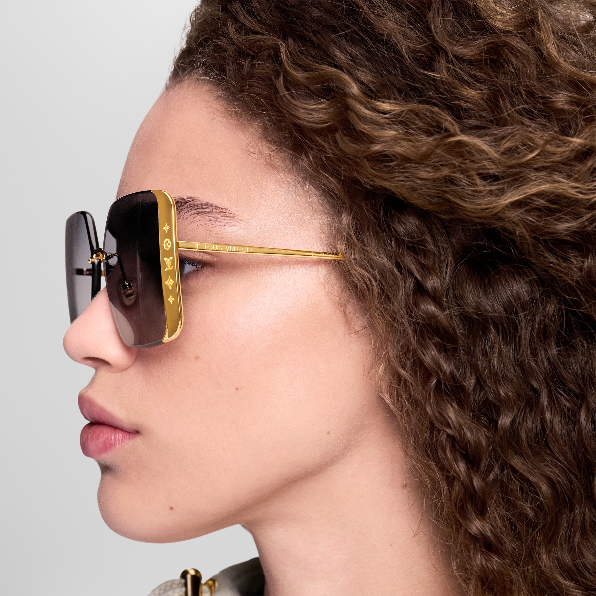 LV Moon Metal Square Sunglasses . in Women