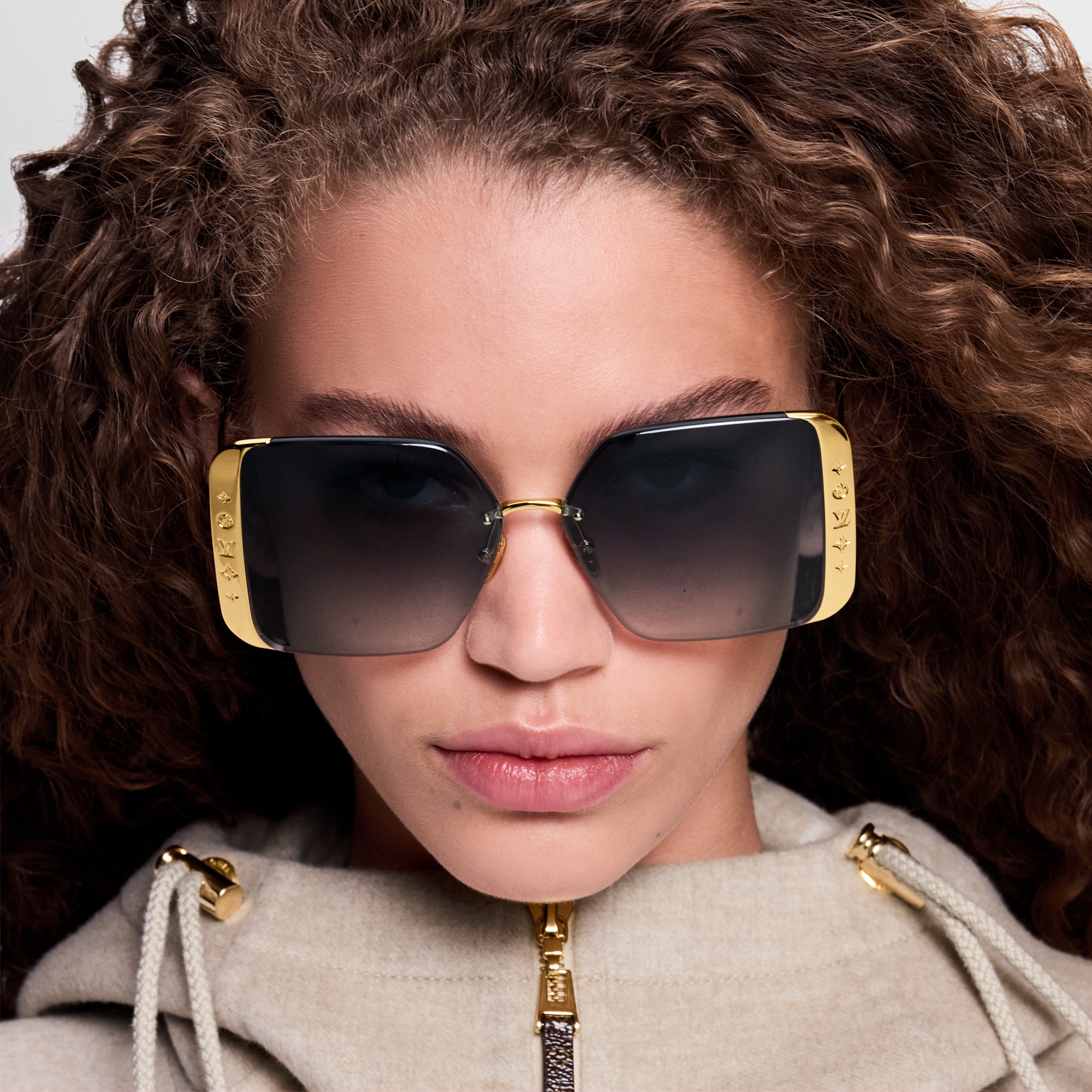 LV Moon Metal Square Sunglasses . in Women