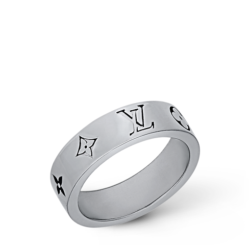 LV Mosaic Thin Ring . in Men's Fashion Jewellery Rings collections by Louis Vuitton (Product zoom)