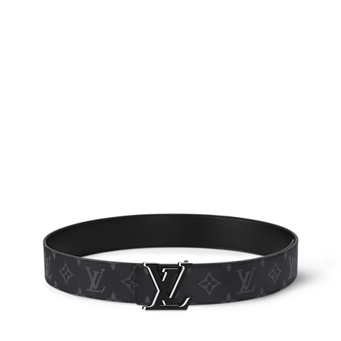 LV Optic 40mm Reversible Belt Monogram Eclipse in Men's Accessories Men's Belts collections by Louis Vuitton (Product zoom)