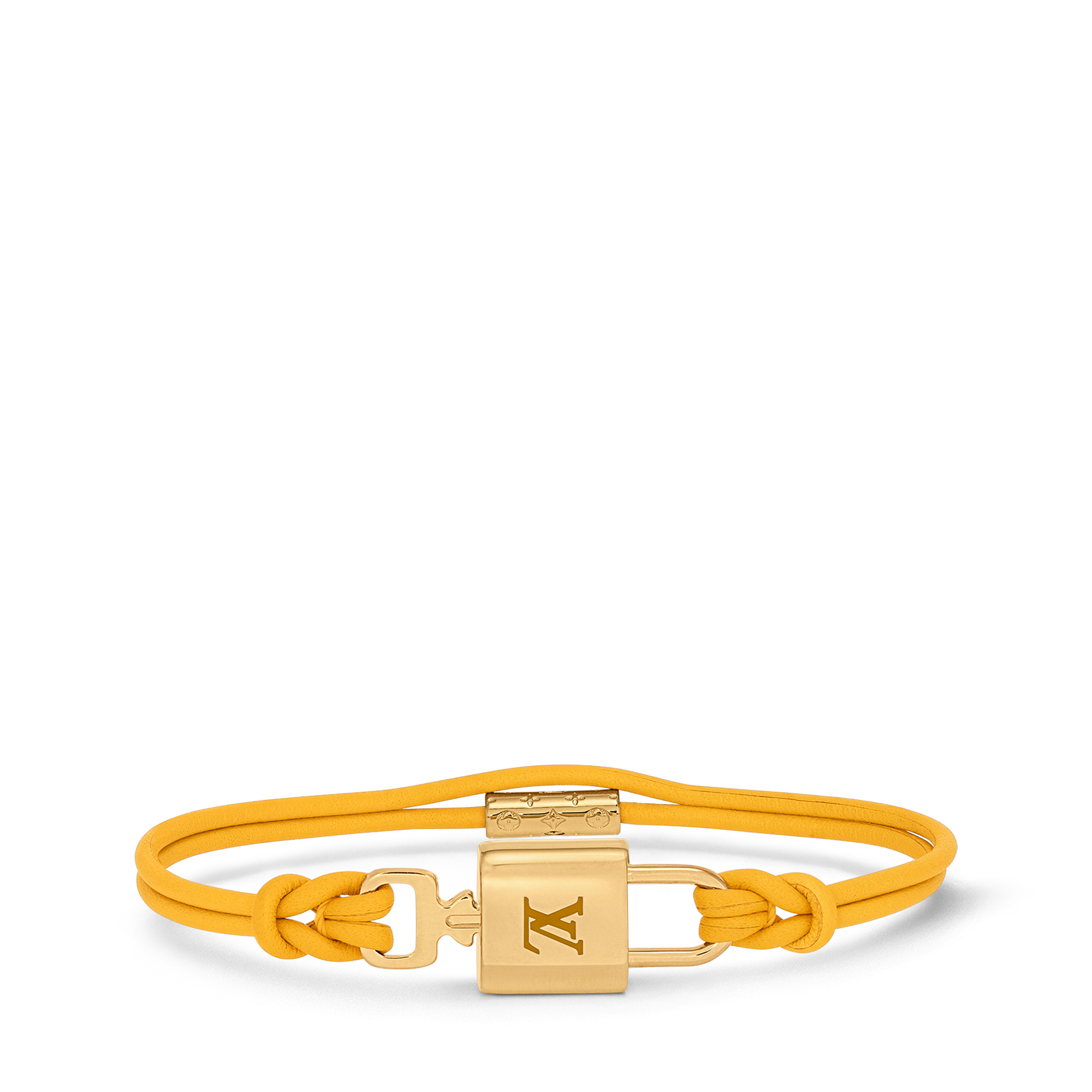 LV Padlock Bracelet Other Leathers in Women