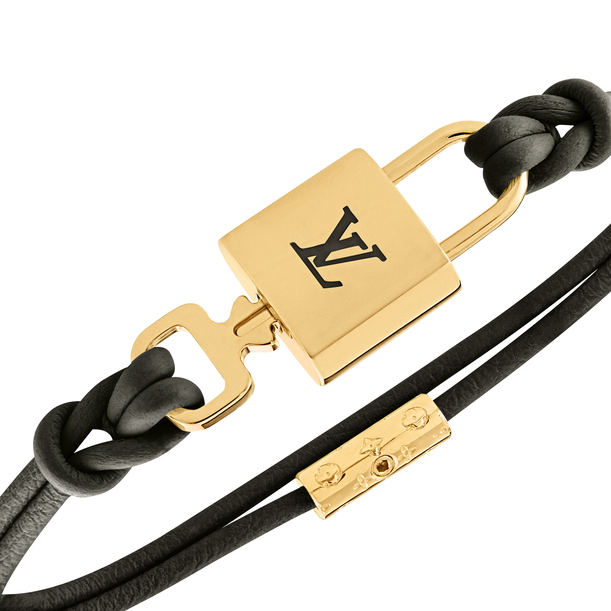 LV Padlock Bracelet Other Leathers in Women