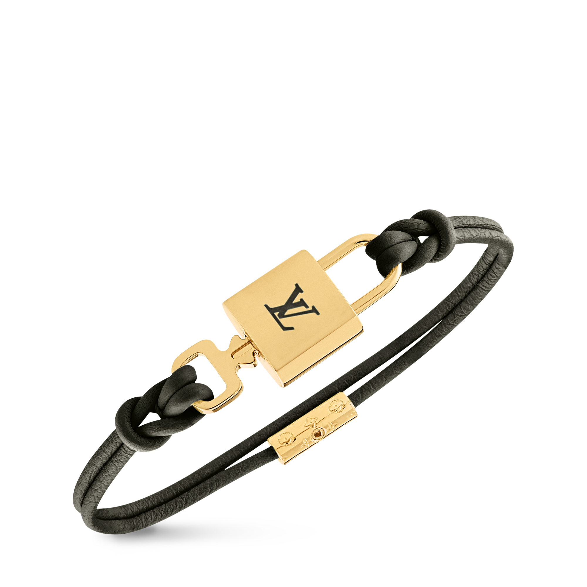 LV Padlock Bracelet Other Leathers in Women