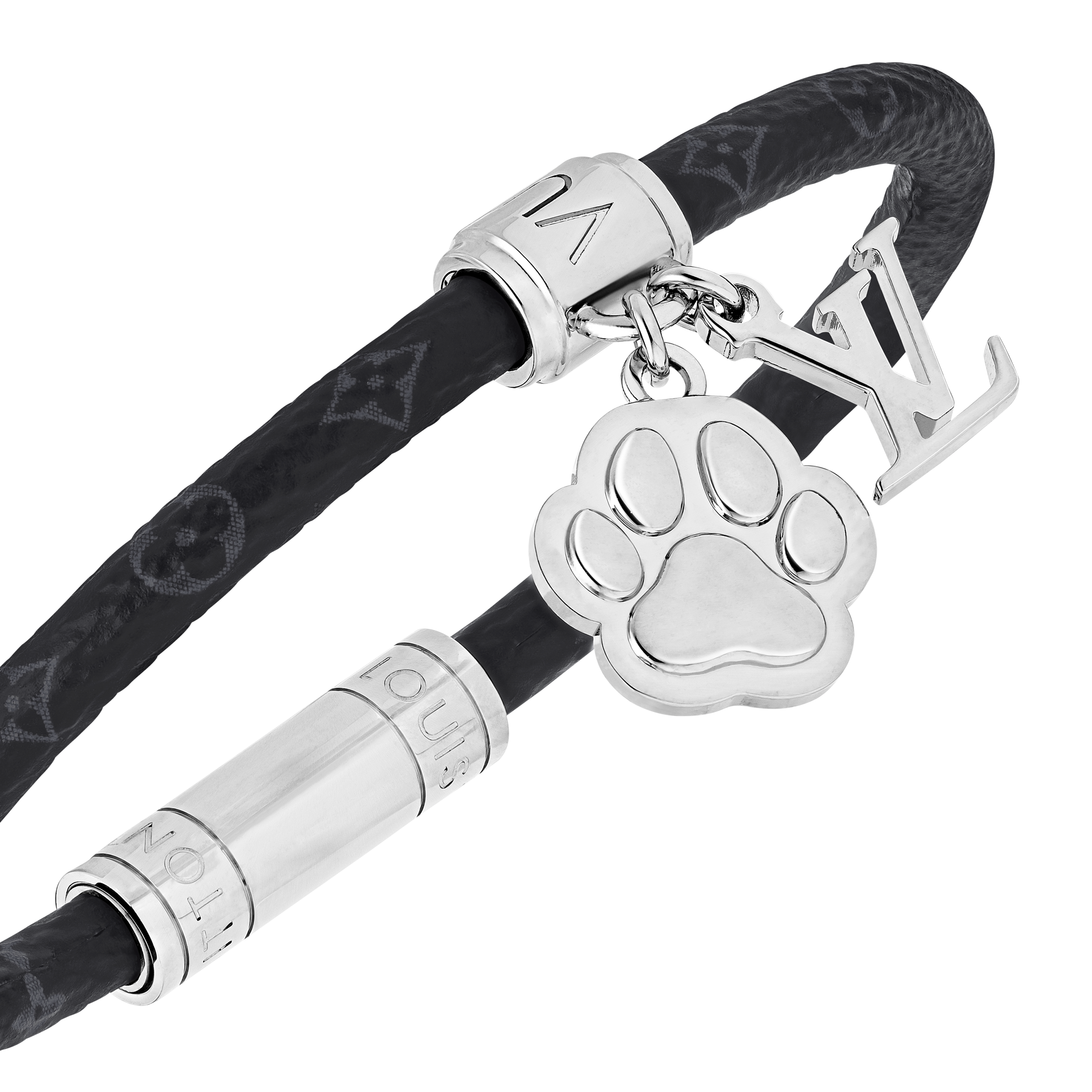 LV Paw Bracelet Monogram in Men