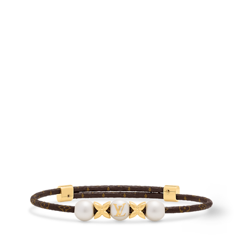 LV Pearls Mix Bracelet Other Leathers in Women's Fashion Jewellery Designer Fashion Jewellery collections by Louis Vuitton (Product zoom)