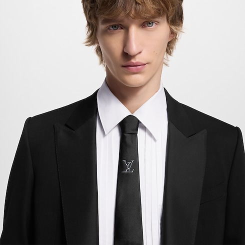 LV Pearls Tie . in Men's Accessories Ties and Pocket Squares collections by Louis Vuitton (Product zoom)