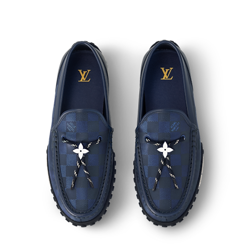 LV Racer Mocassin in Men's Shoes Luxury Loafers and Moccasins for Men collections by Louis Vuitton (Product zoom)