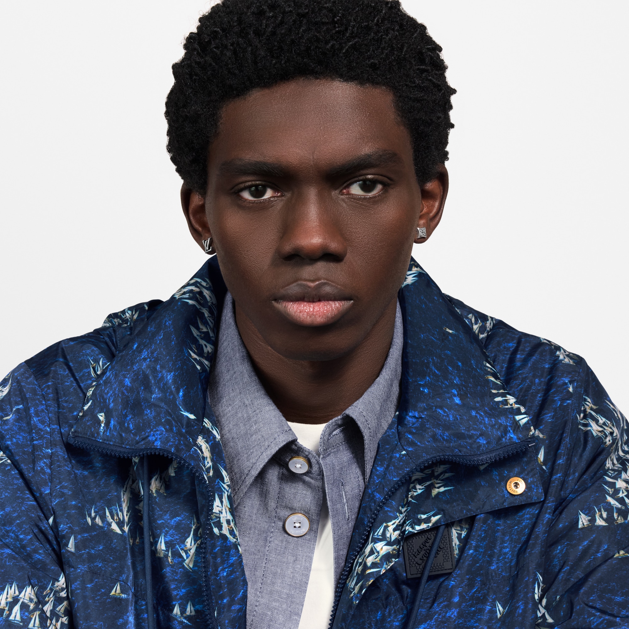 LV Sailor Earrings . in Men