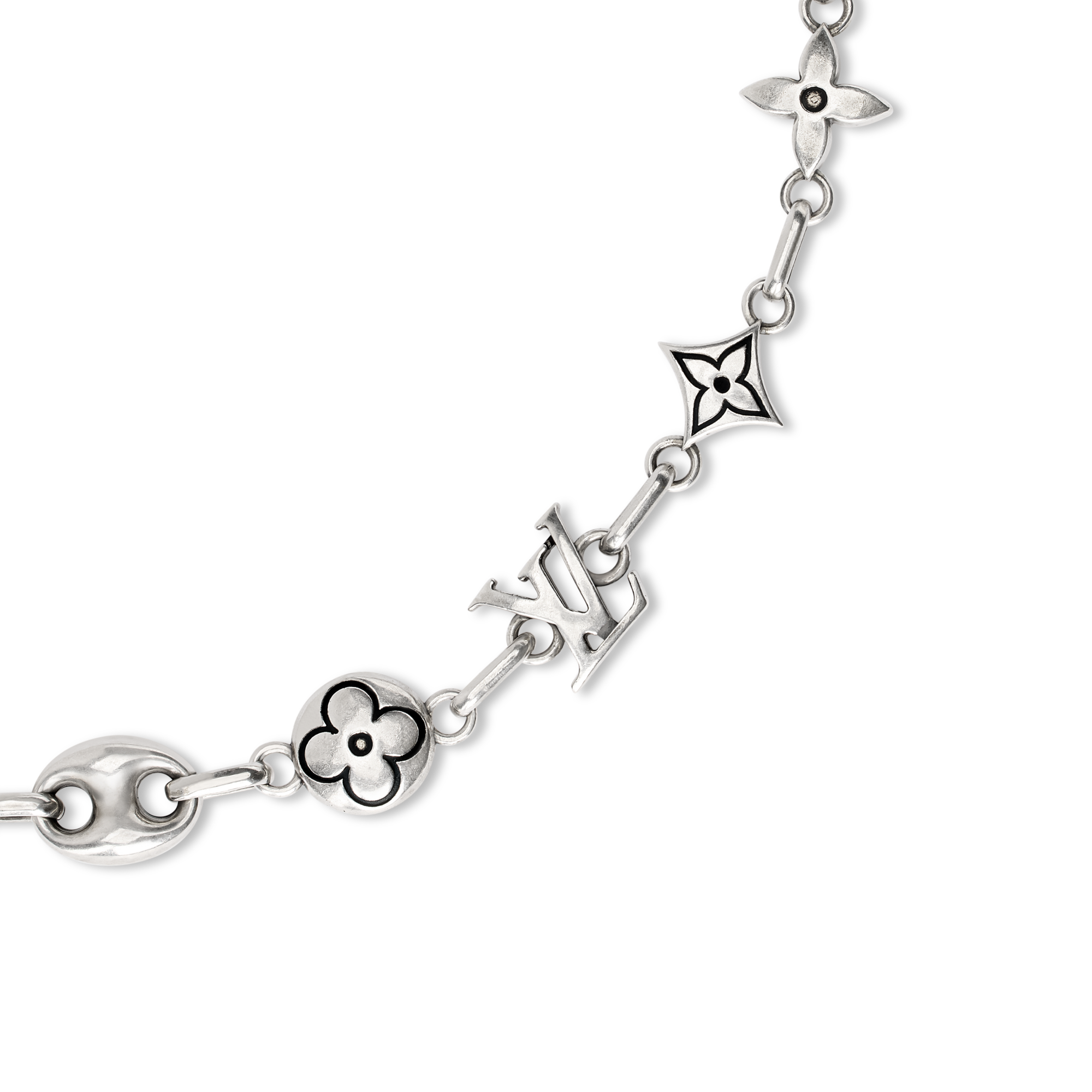 LV Sailor Medium Chain Necklace . in Men