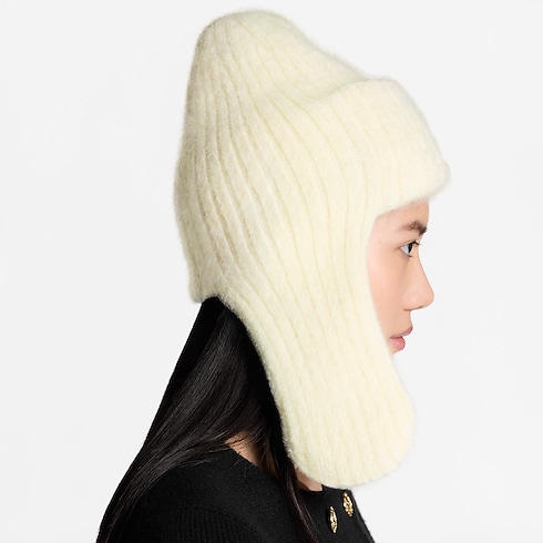 LV Script Beanie . in Women's Accessories Hats and Gloves collections by Louis Vuitton (Product zoom)