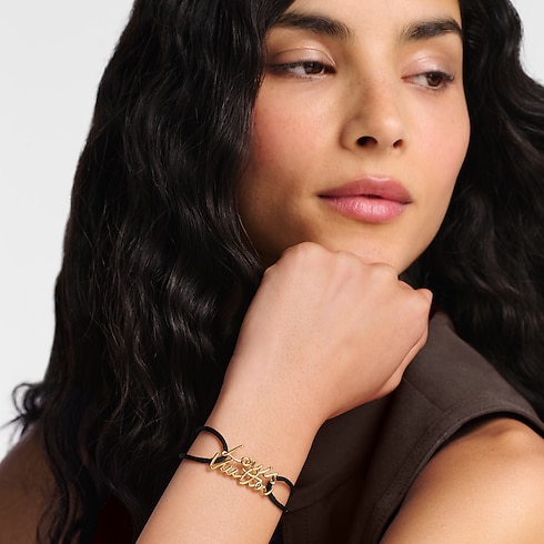 LV Script Bracelet in Women's Fashion Jewellery Bracelets collections by Louis Vuitton (Product zoom)