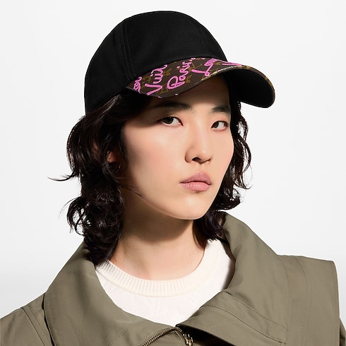 LV Script Cap . in Women's Accessories Hats and Gloves collections by Louis Vuitton (Product zoom)