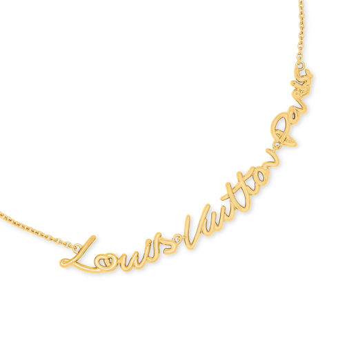LV Script Necklace . in Women's Fashion Jewellery Designer Fashion Jewellery collections by Louis Vuitton (Product zoom)