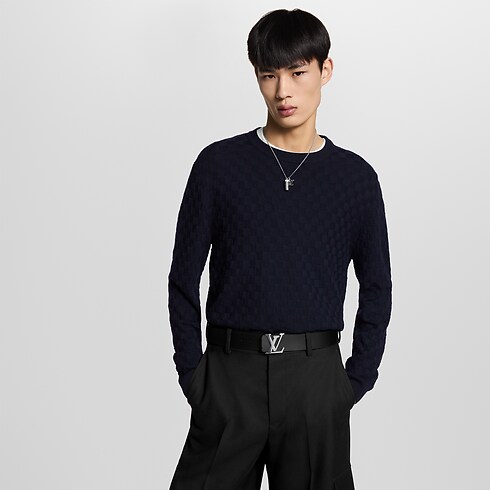 LV Shadow 40mm Reversible Belt in Men's Accessories Men's Belts collections by Louis Vuitton (Product zoom)