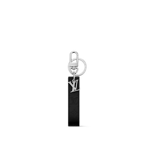 LV Shadow Dragonne Key Holder And Bag Charm . in Men's Accessories Key Holders and Bag Charms collections by Louis Vuitton (Product zoom)