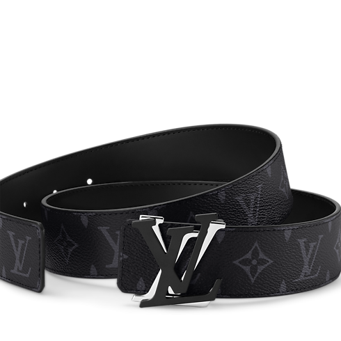 LV Shake 40mm Reversible Belt Monogram Eclipse in Men's Accessories Men's Belts collections by Louis Vuitton (Product zoom)