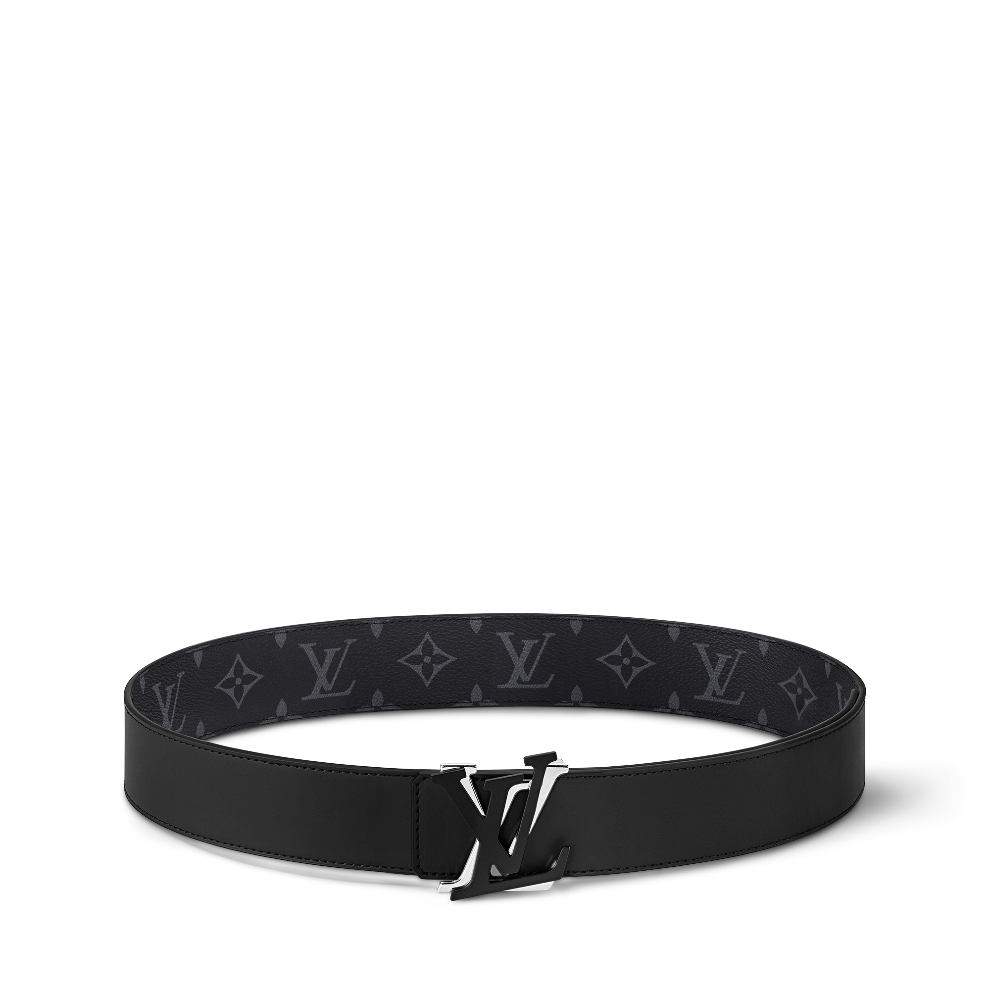 LV Shake 40mm Reversible Belt Monogram Eclipse in Men
