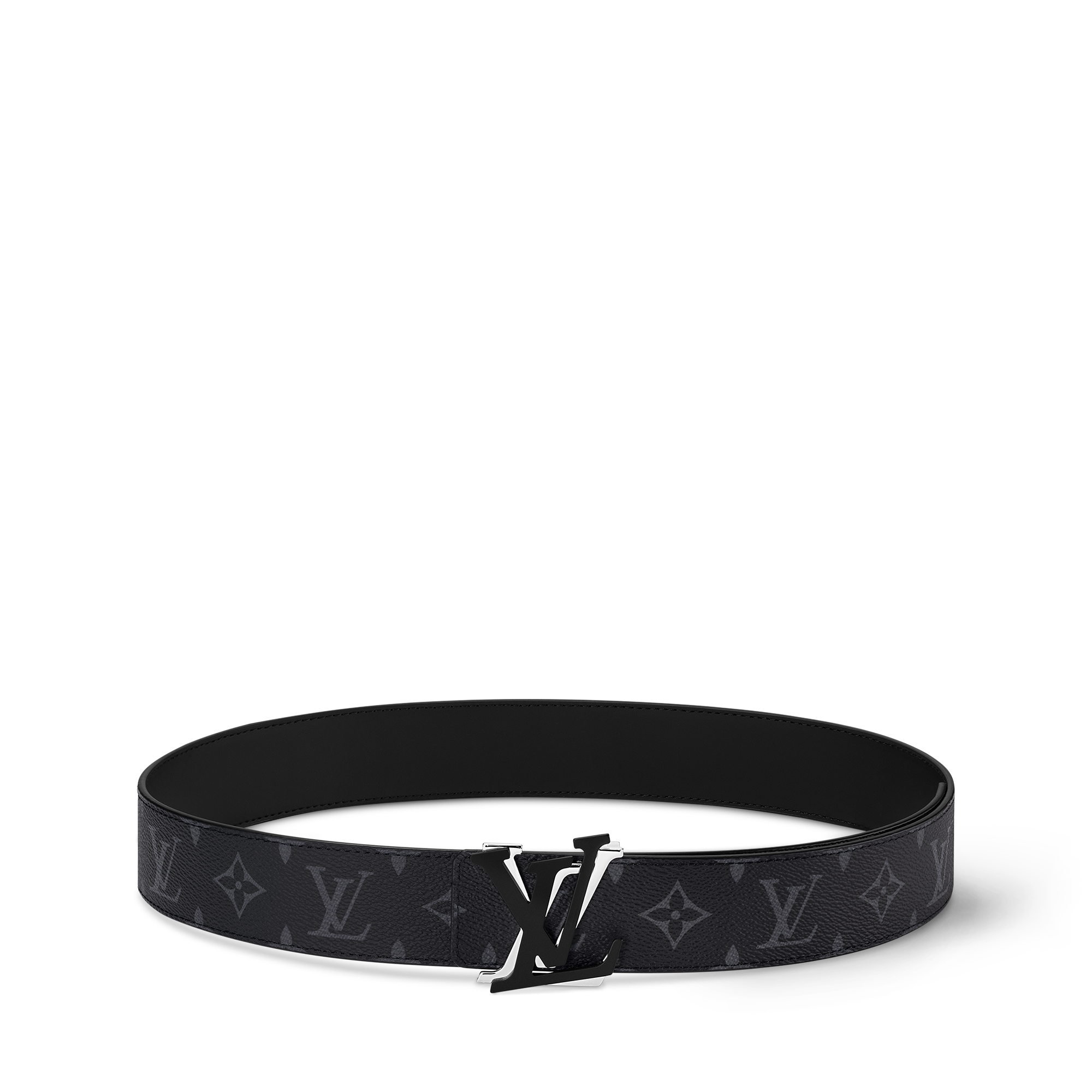 LV Shake 40mm Reversible Belt Monogram Eclipse in Men