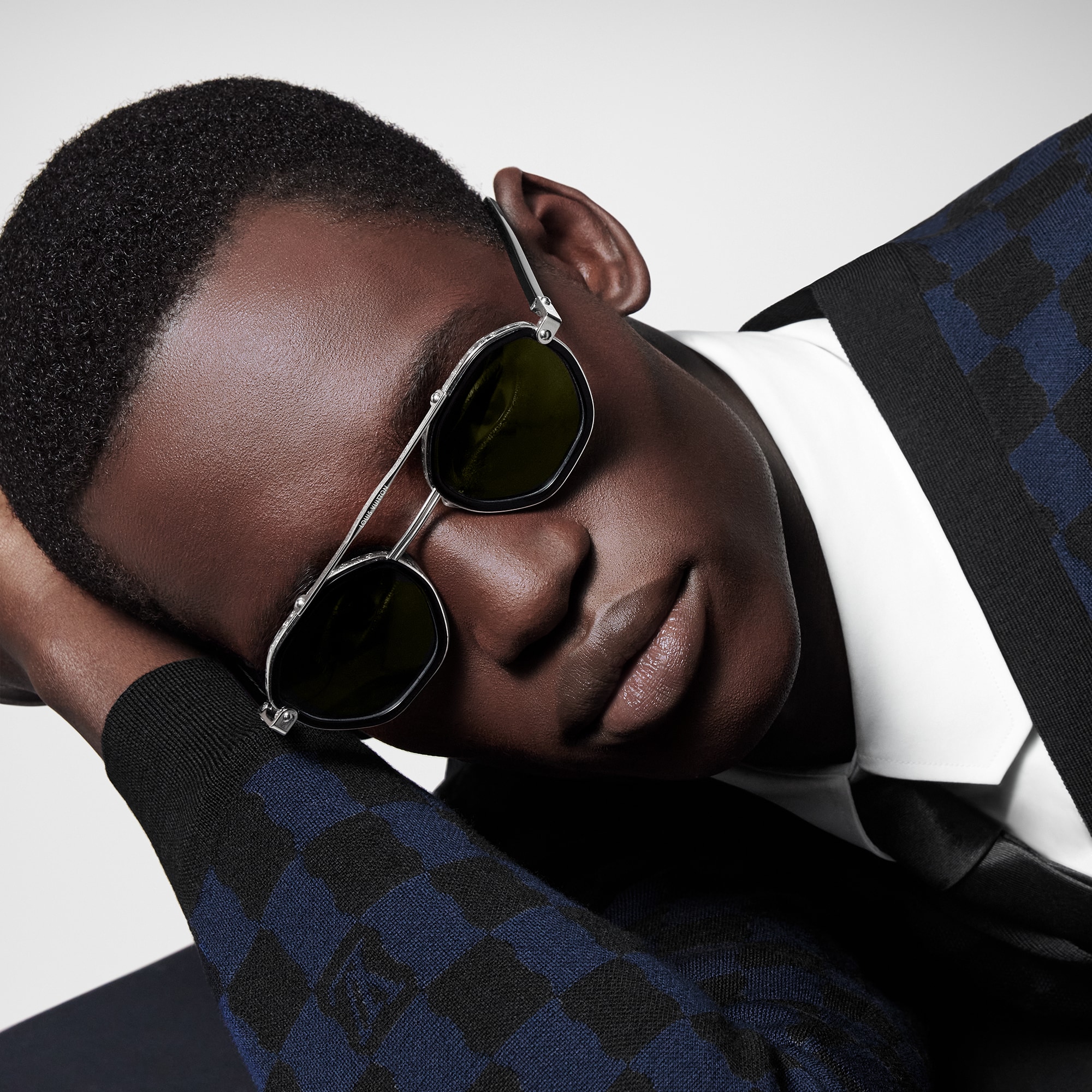 LV Signature Duo Round Sunglasses . in Men