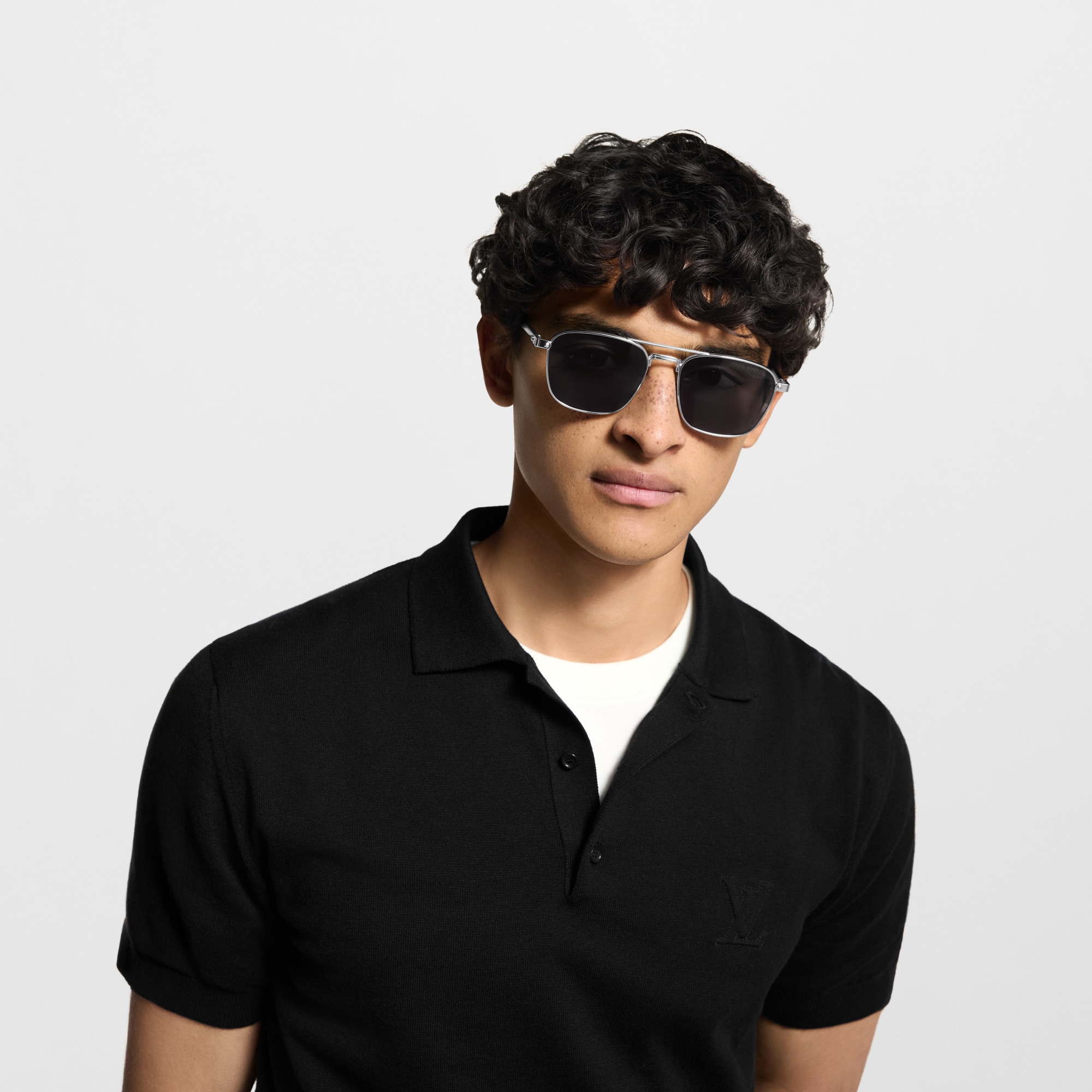 LV Signature Metal Square Sunglasses . in Men