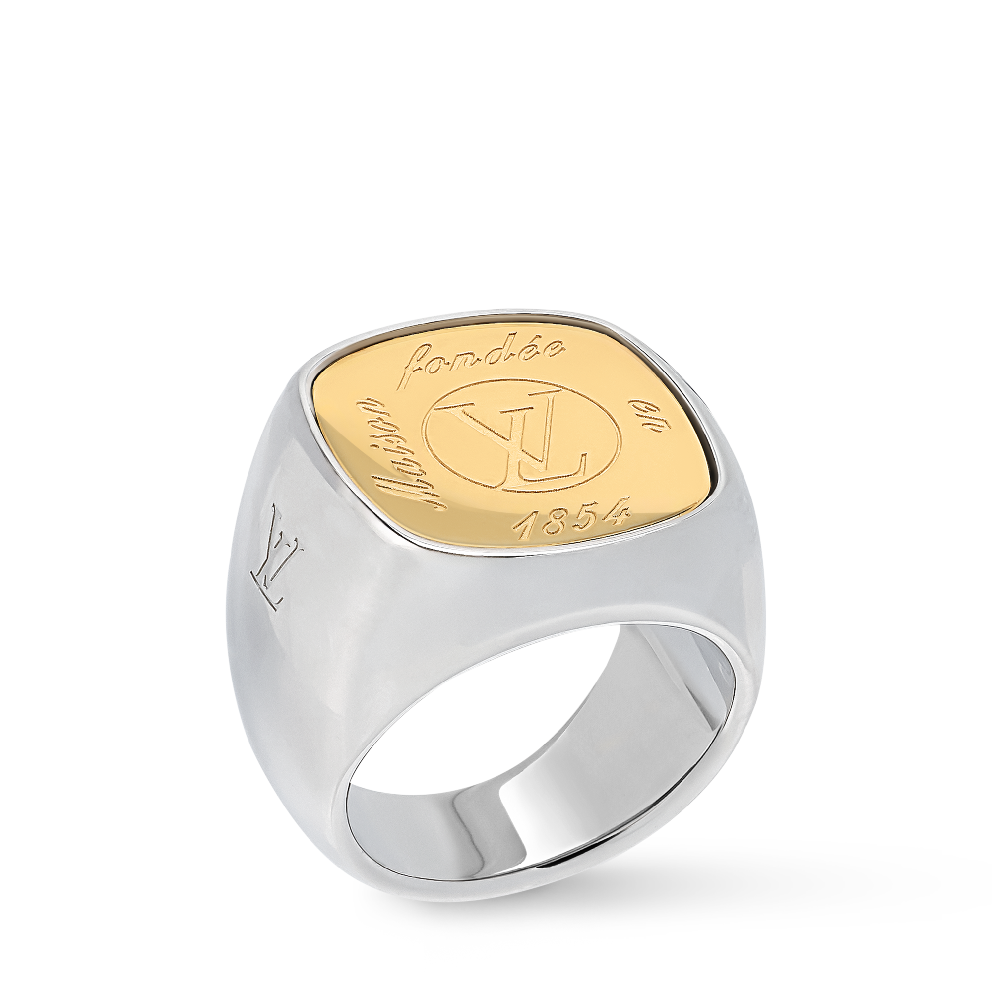 LV Signet Ring . in Women