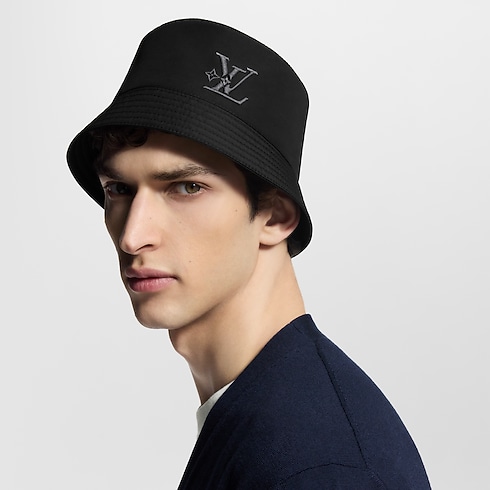 LV Smash Rain Bucket Hat . in Men's Accessories Hats, Beanies and Gloves collections by Louis Vuitton (Product zoom)