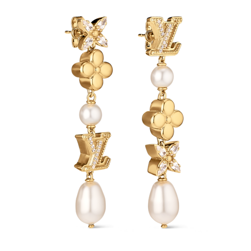 LV Sparkling Pearls Earrings . in Women's Fashion Jewellery All Fashion Jewellery collections by Louis Vuitton (Product zoom)