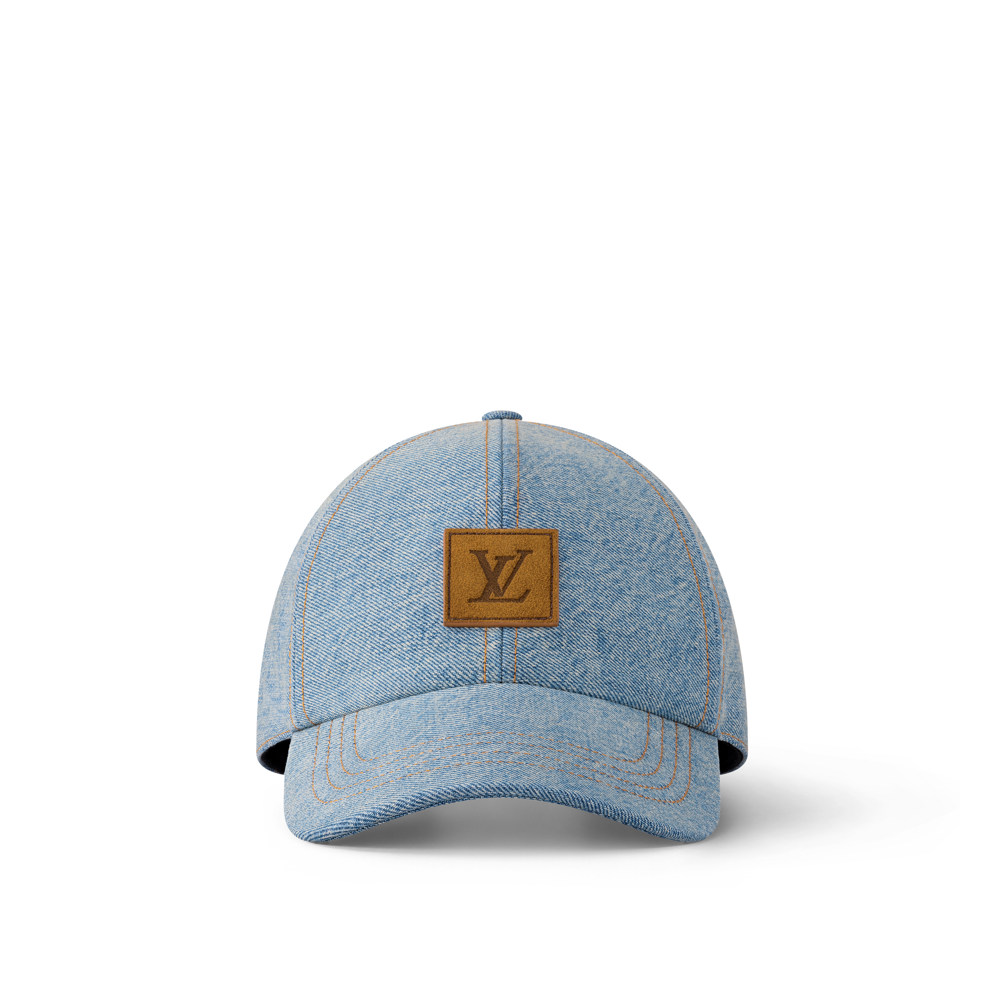 LV Staples Denim Cap . in Men