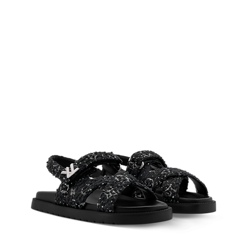 LV Sunset Flat Comfort Sandal in Women's Shoes Sandals collections by Louis Vuitton (Product zoom)