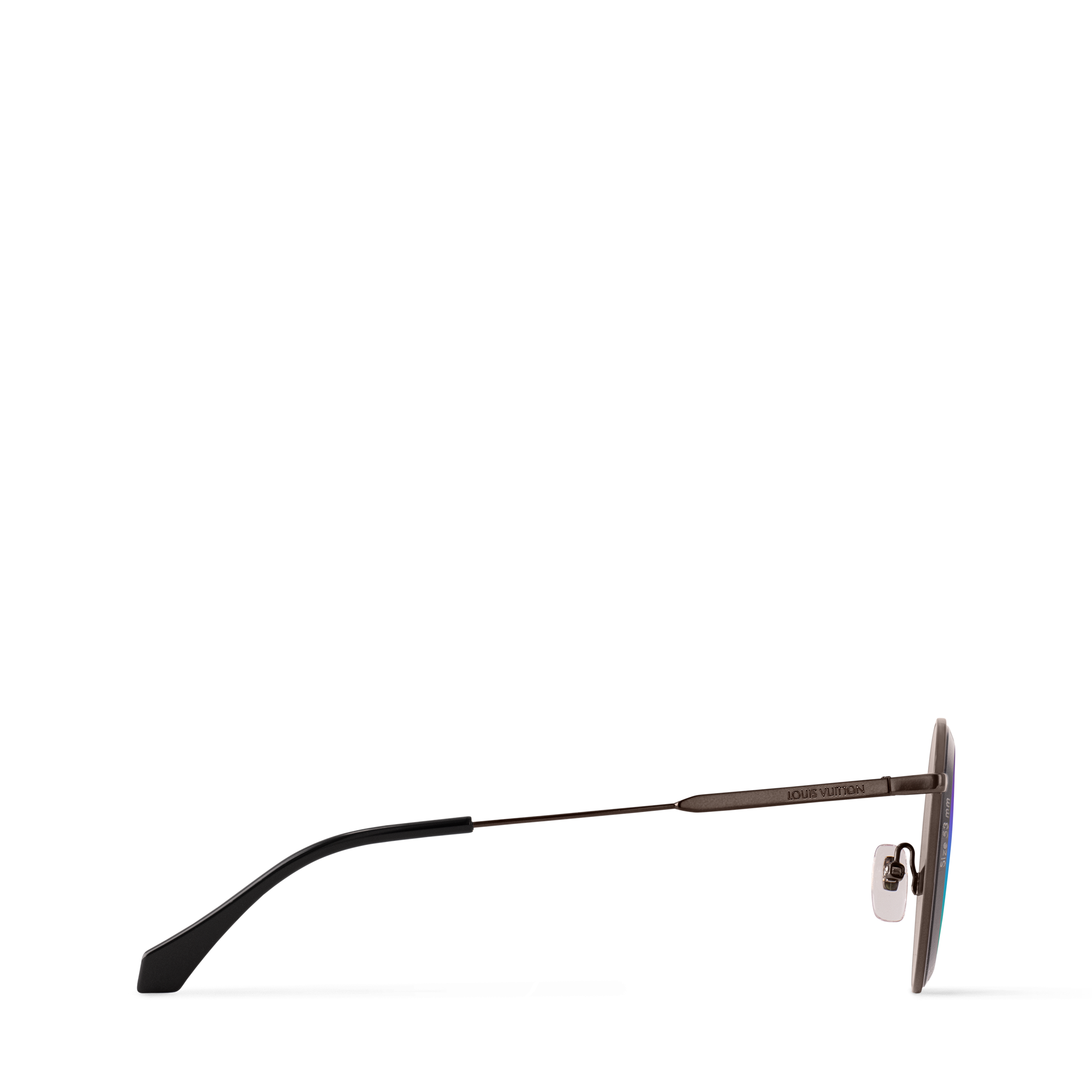 LV Super Vision Metal Round Sunglasses . in Men