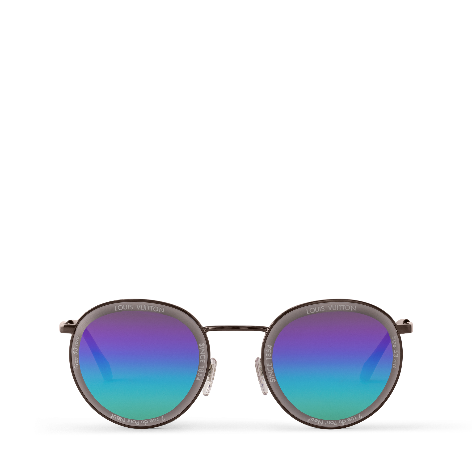 LV Super Vision Metal Round Sunglasses . in Men