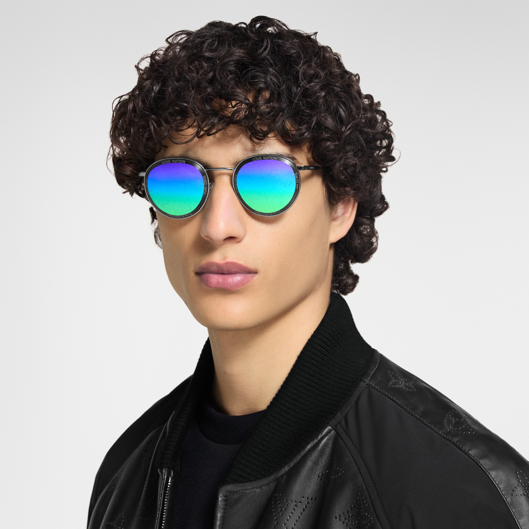 LV Super Vision Metal Round Sunglasses . in Men