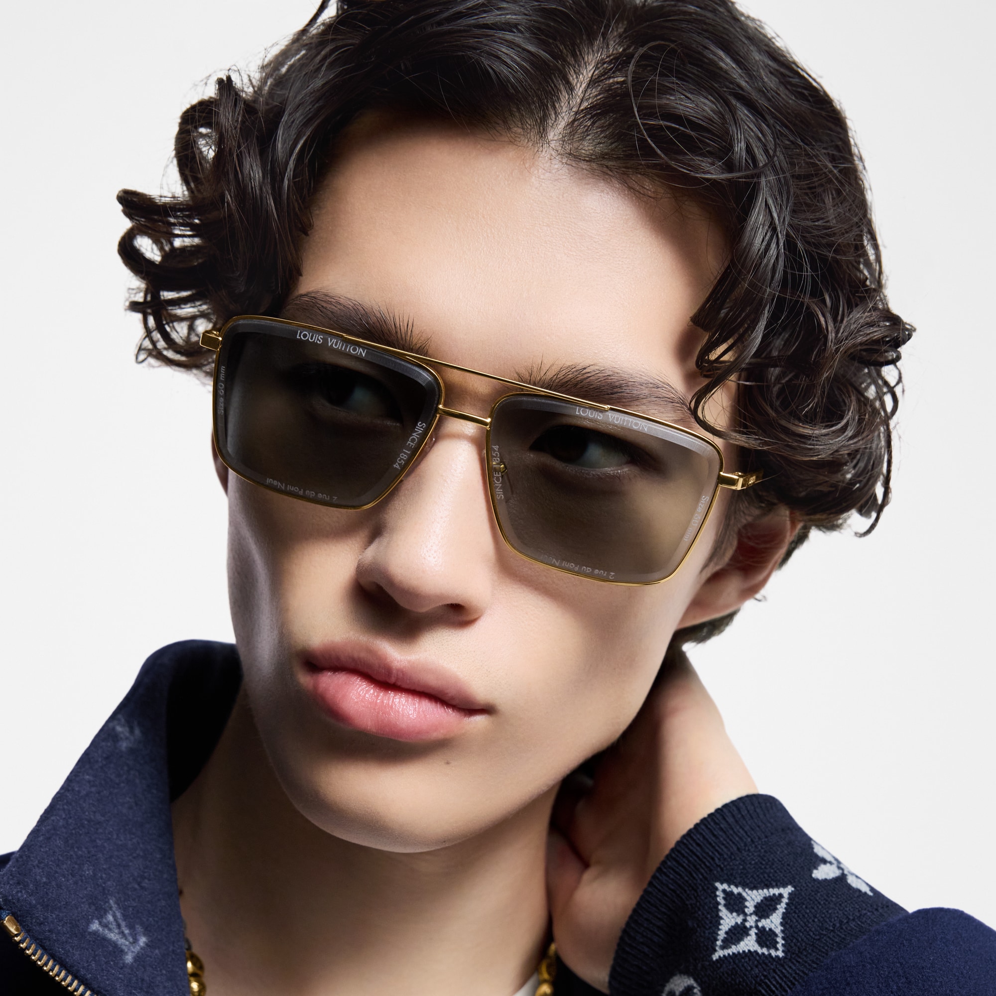 LV Super Vision Metal Square Sunglasses . in Men