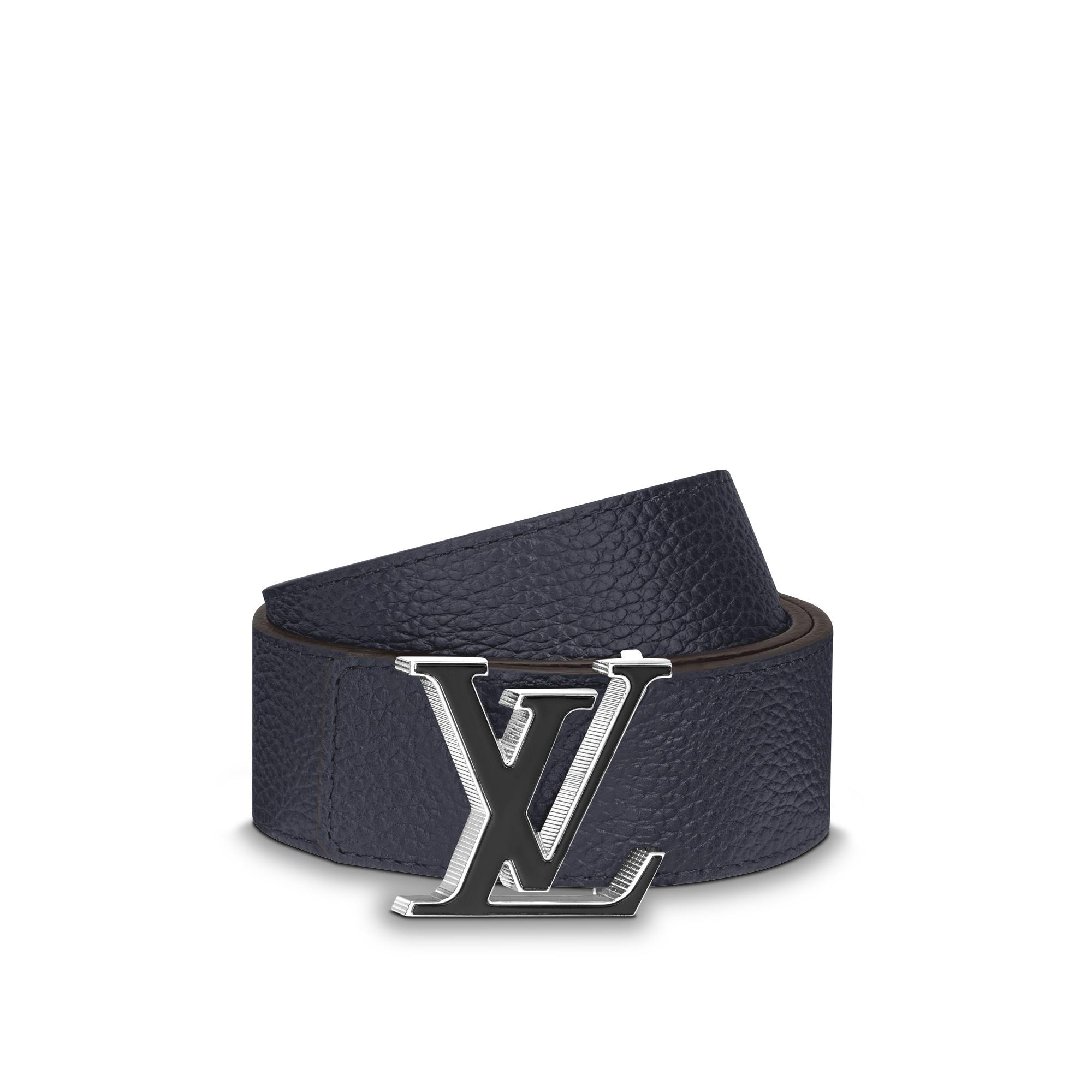 LV Tilt 40mm Reversible Belt Taurillon in Men