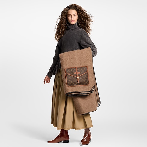 LV To Go Pocket Plaid . in Women's Accessories Home Textile collections by Louis Vuitton (Product zoom)