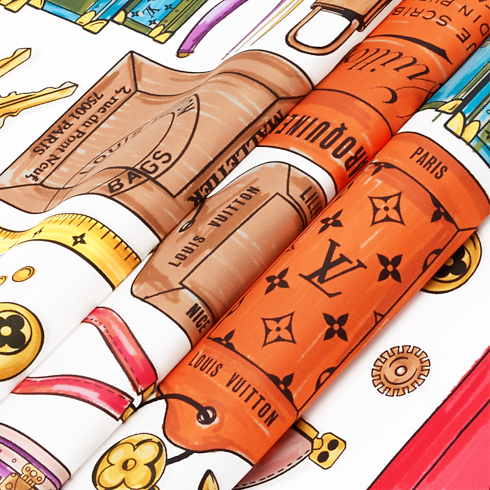 LV Tool Box Square 90 . in Women's Accessories Silk Squares and Bandeaus collections by Louis Vuitton (Product zoom)