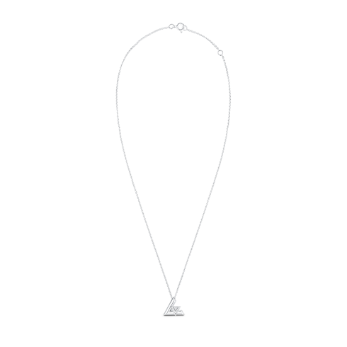 LV Volt One Large Pendant, White Gold And Diamond in Jewellery's Categories All Fine Jewellery collections by Louis Vuitton (Product zoom)