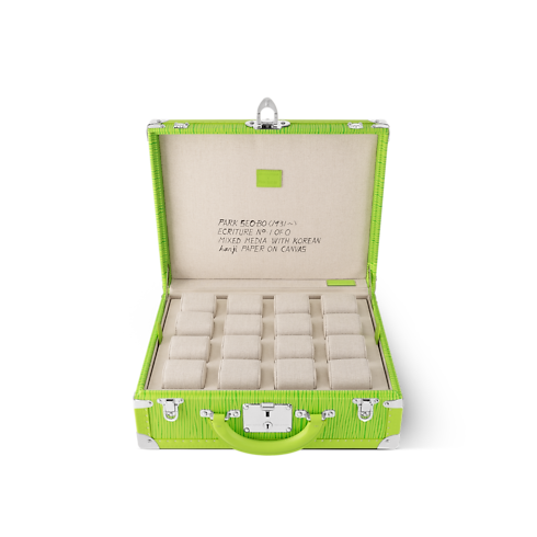 LV x Park Seo-Bo Cotteville 16 Montres Epi Leather in Trunks, Travel and Home's Trunks and Boxes Trunks and Suitcases collections by Louis Vuitton (Product zoom)