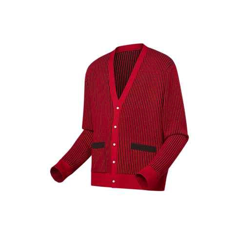 LV x Park Seo-Bo Wool Cardigan in Men's Ready-to-Wear Knitwear and Sweatshirts collections by Louis Vuitton (Product zoom)