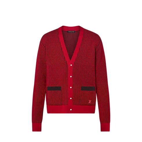 LV x Park Seo-Bo Wool Cardigan in Men's Ready-to-Wear Knitwear and Sweatshirts collections by Louis Vuitton (Product zoom)
