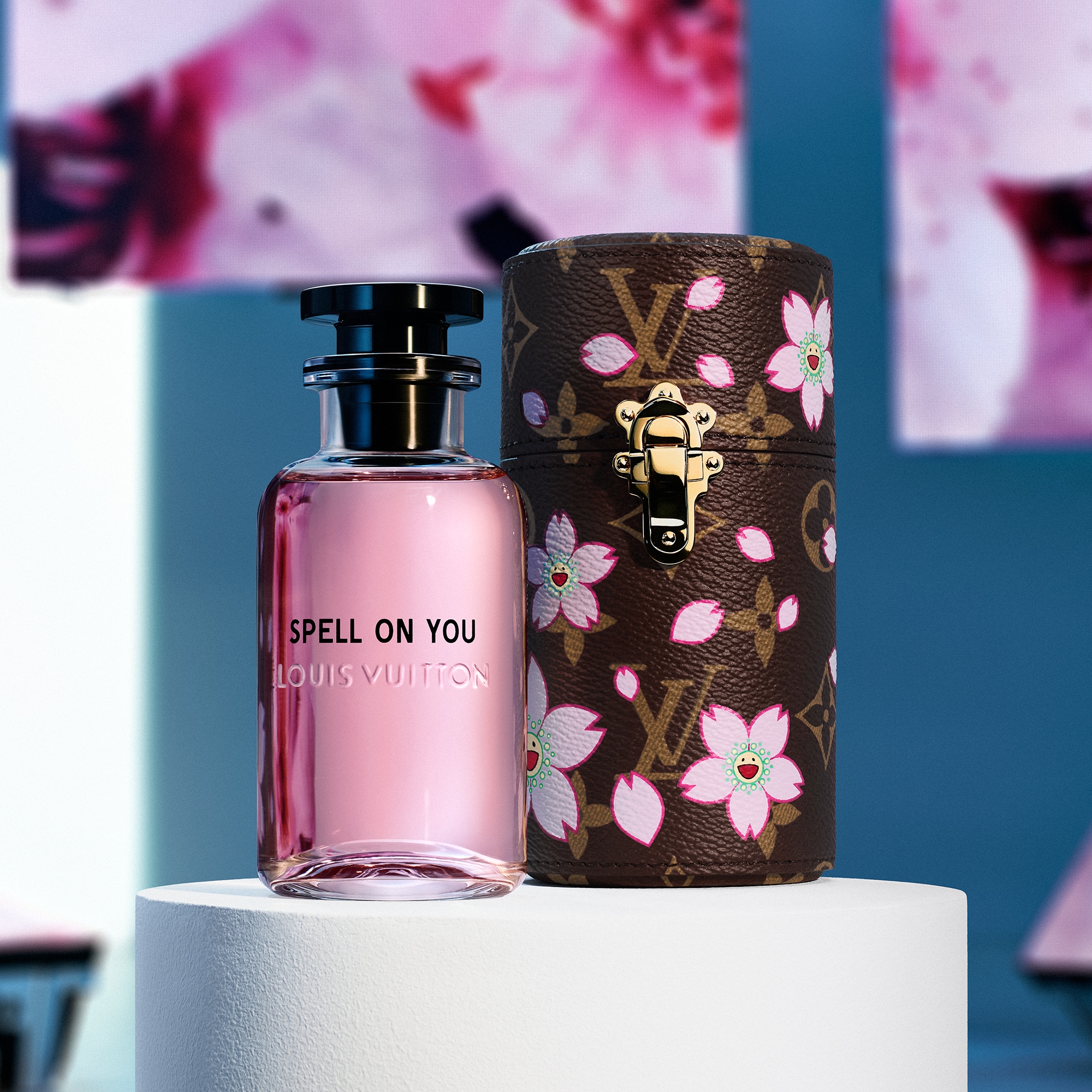 LV x TM 100ML Travel Case Monogram in Perfumes and Beauty