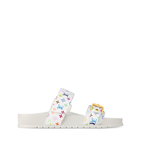 LV x TM Bom Dia Flat Comfort Mule in Women's Shoes Mules and Slides collections by Louis Vuitton (Product zoom)