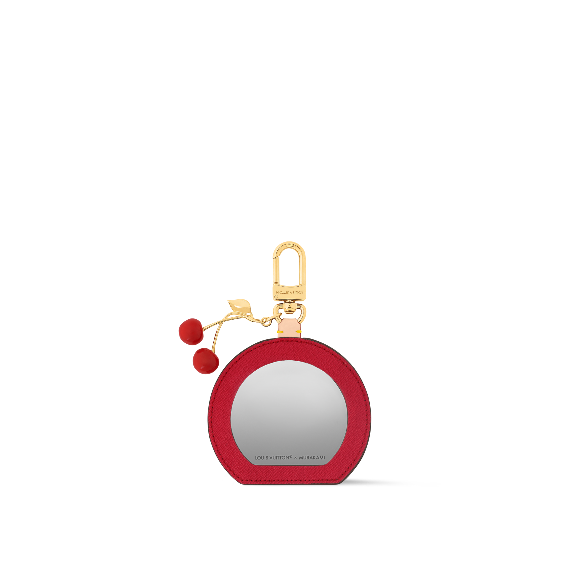 LV x TM Cerise LV Mini Mirror Bag Charm . in Women