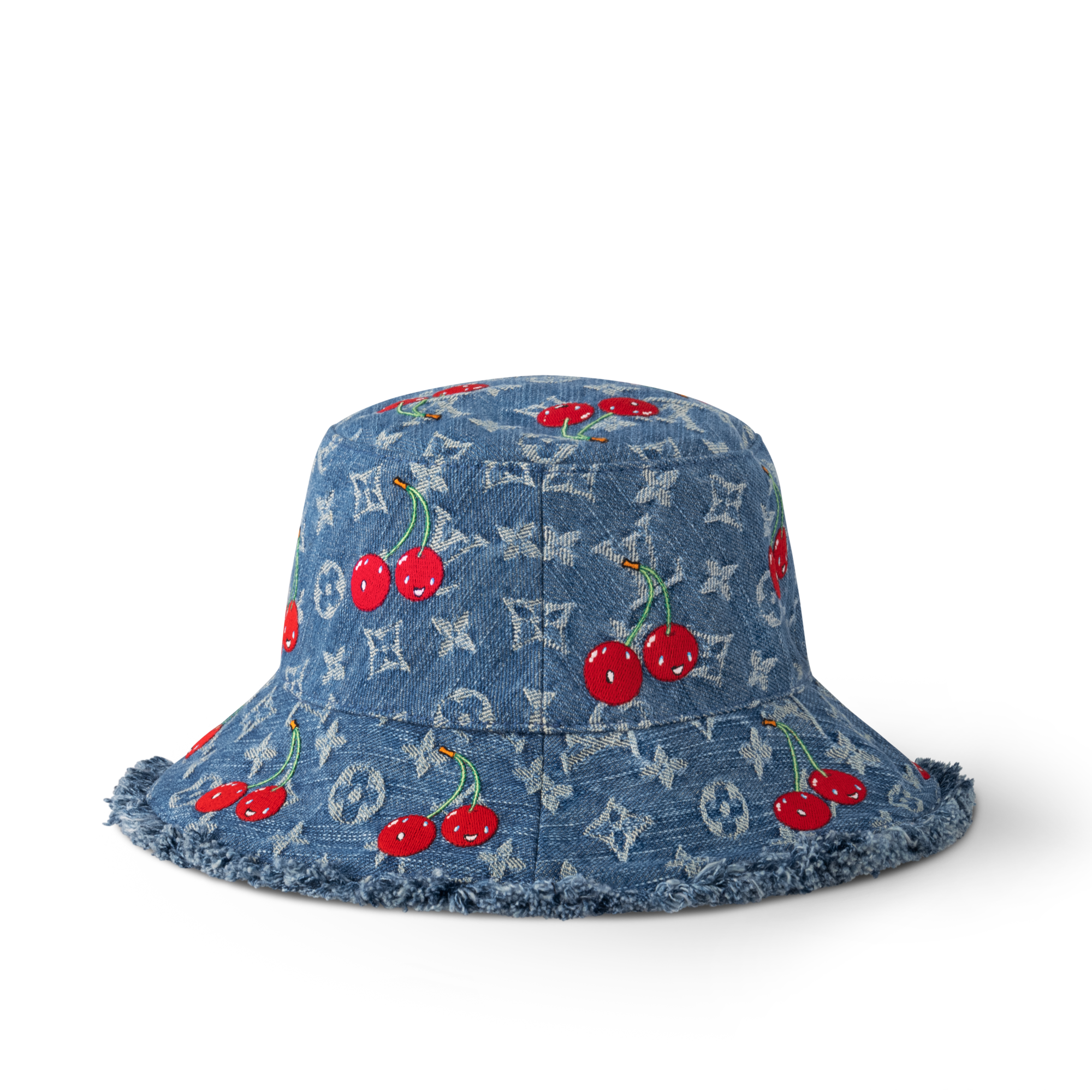 LV x TM Denim Cerise Bucket Hat . in Women