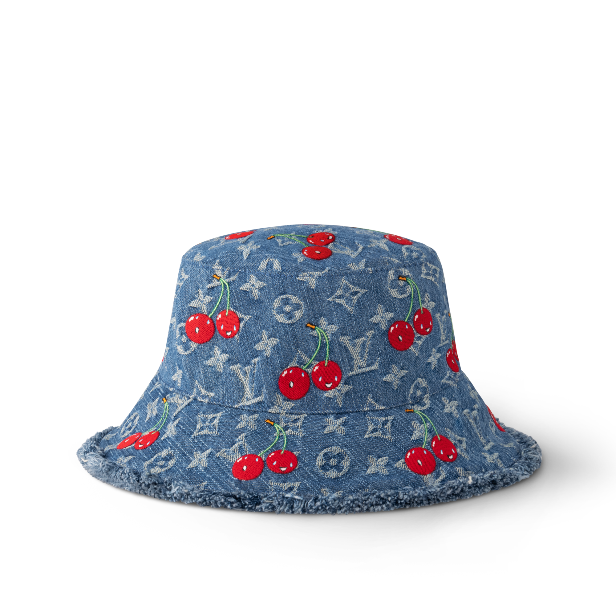 LV x TM Denim Cerise Bucket Hat . in Women