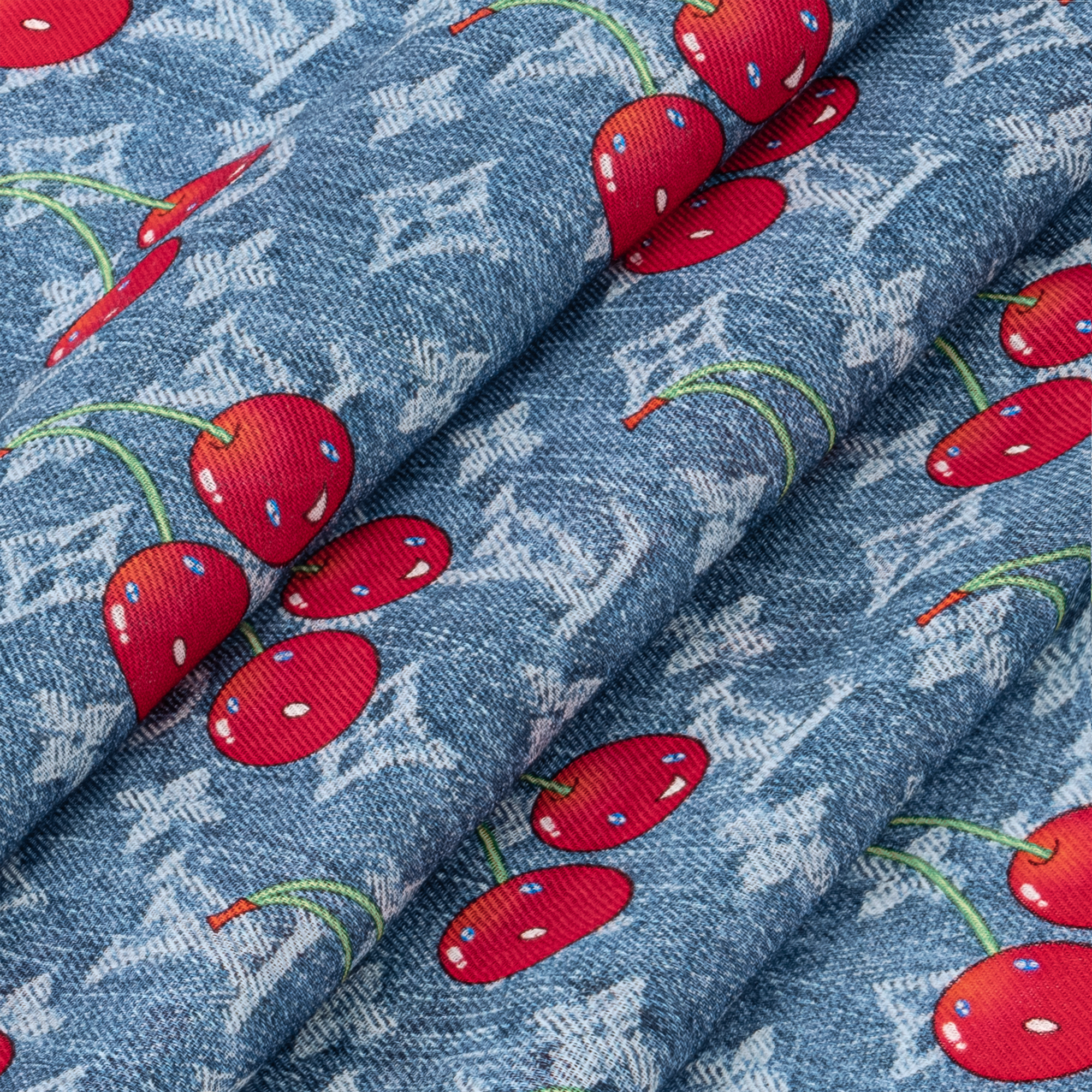 LV x TM Denim Cerise Shawl . in Women