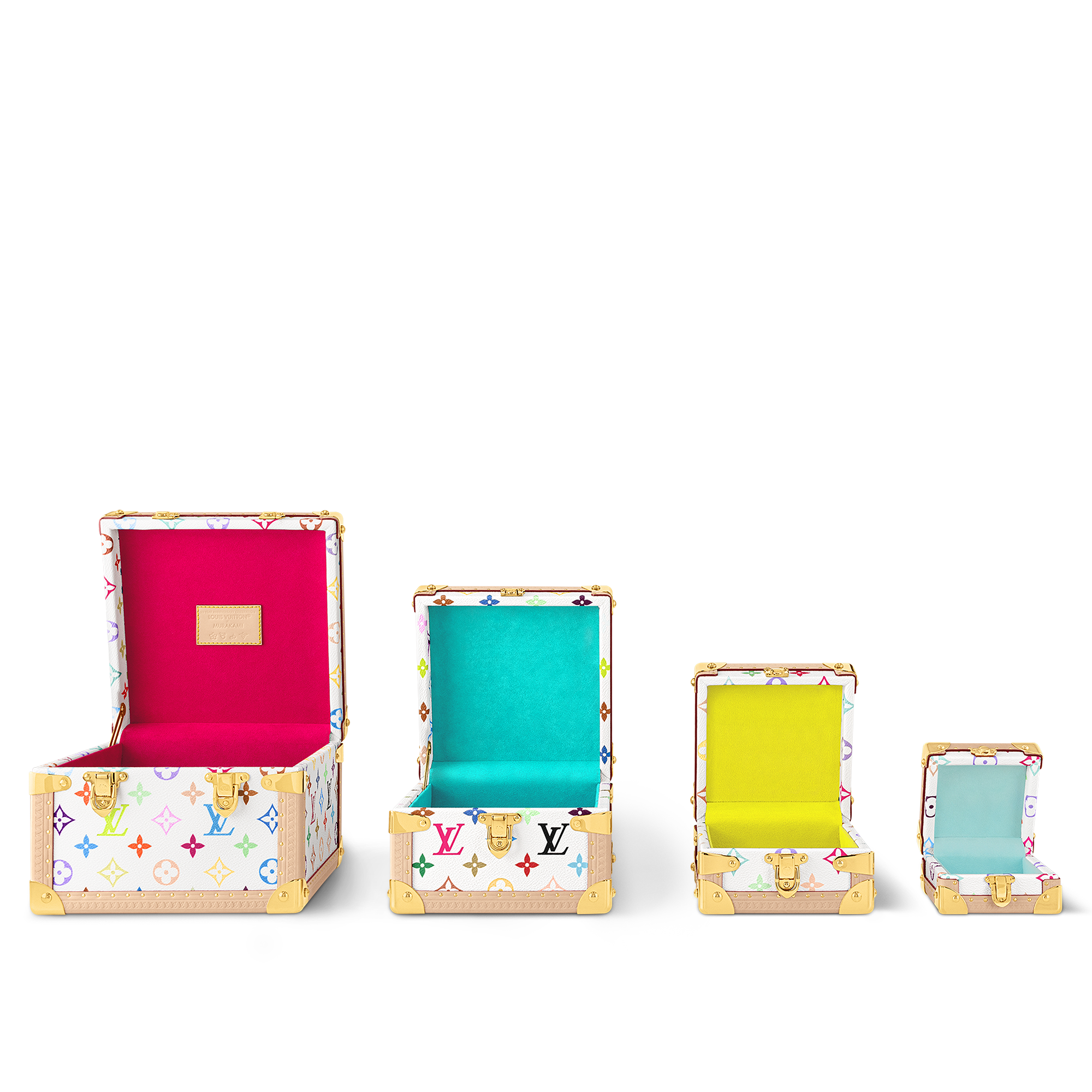 LV x TM Malle Pyramide Other Monogram Canvas in Trunks, Travel and Home