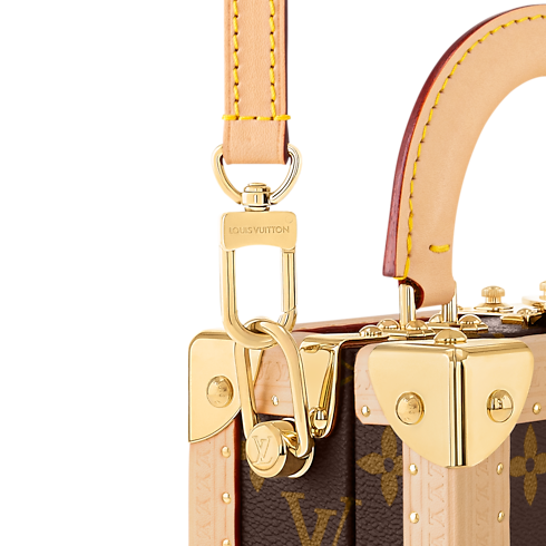 LV x TM Mini Square Trunk Other Monogram Canvas in Trunks, Travel and Home's Trunks and Boxes Wearable Trunks collections by Louis Vuitton (Product zoom)
